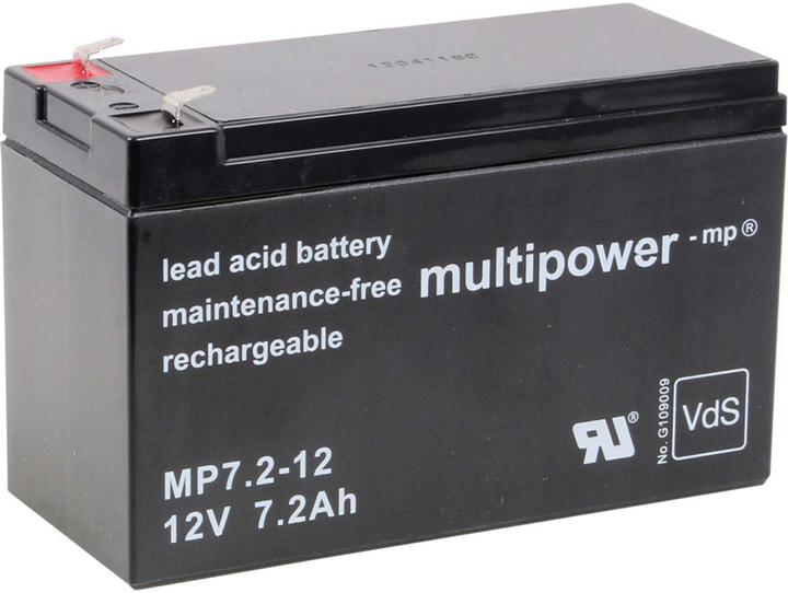Immagine prodotto Multipower MP7.2-12 Batteria UPS (12 V, 7200 mAh)