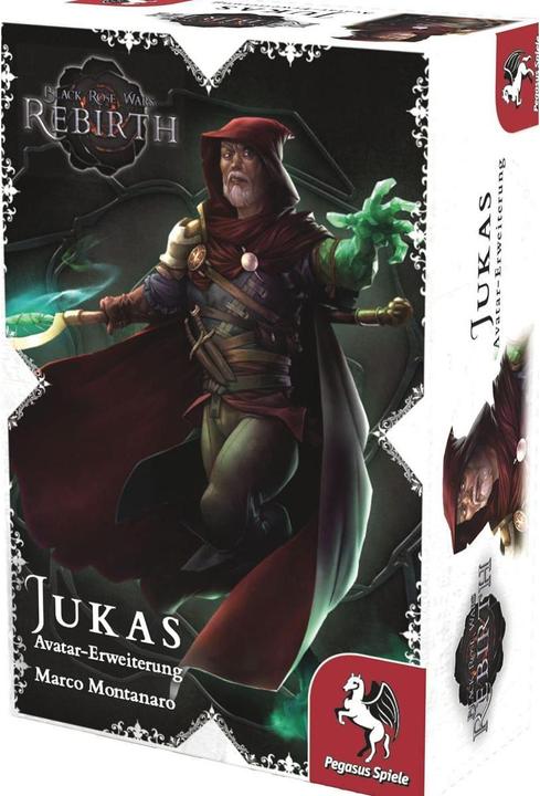 Produktbild Pegasus 56421G - Black Rose Wars - Rebirth: Jukas (Avatar-Erw.), Brettspiel, für 2-4 Sp., 10+ (Deutsch)