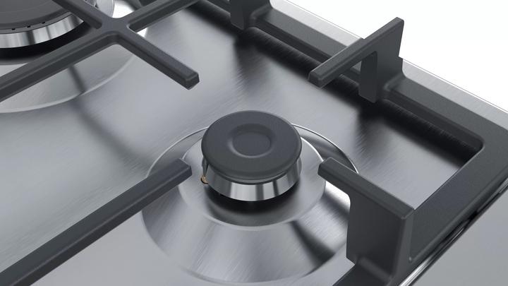 Produktbild Siemens iQ300 EG6B5PB90 Kochfeld Edelstahl, Integriert Gaskochfeld 4 Zone(n)