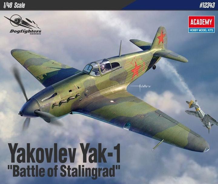 Actual product image Academy Plastikmodell Yakovlev Yak-1 Schlacht von Stalingrad