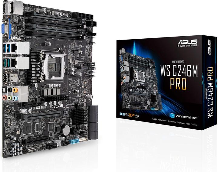 Productafbeelding ASUS C246M PRO (LGA 1151, Intel C246, mATX)