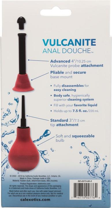 Image du produit CalExotics Douche Vulcanite Anal