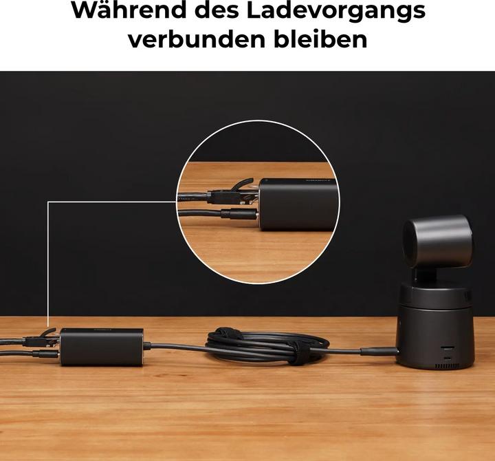 Produktbild Obsbot USB-C Adapter Tail Air USB-C zu Ethernet Adapter (USB-C, RJ45 (1x))