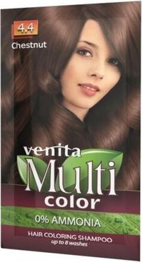 Produktbild Venta Venita Multicolor Shampoo 4.4 Chestnut 40G (Flüssiges Shampoo)