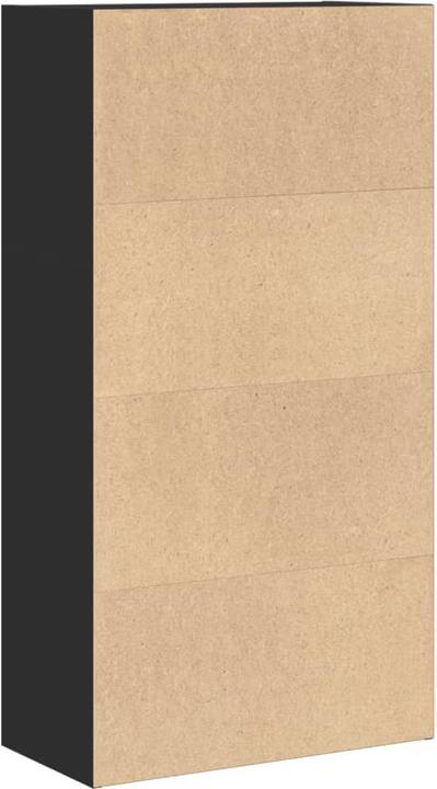 Image du produit VidaXL Bücherregal Standregal Büroregal Aktenregal Aufbewahrungsregal Schwarz (60 x 30 x 114 cm)