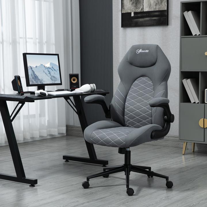 Image du produit Vinsetto Chaise de bureau avec appui-tête et accoudoirs