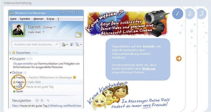 Produktbild Microsoft LifeCam Cinema (0.90 Mpx)
