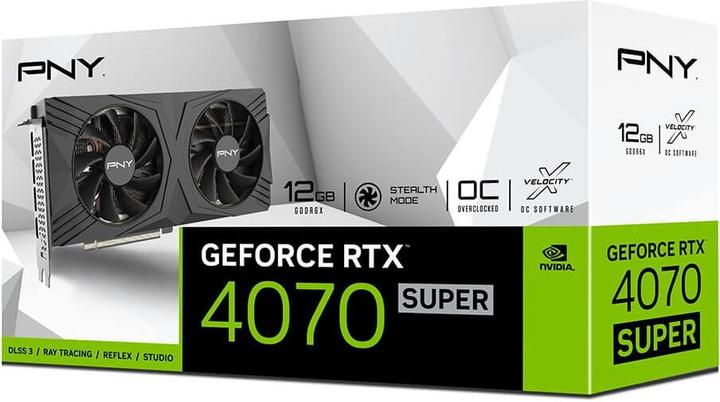 Actual product image PNY GeForce RTX 4070 SUPER VERTO (12 GB)