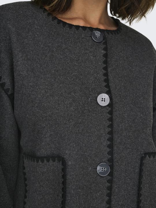 Produktbild Only Reverskragen Tief angesetzte Schulter Mantel Jacke (S)
