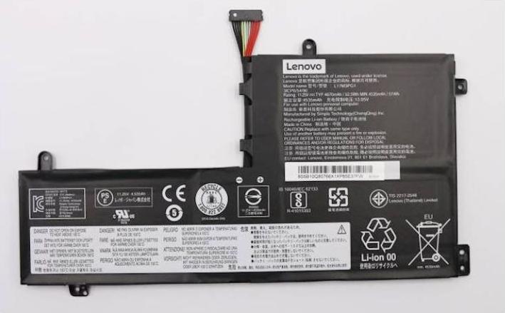 Productafbeelding Lenovo Batterij 11,25V 52,5Wh 3 Cell (3 Cellen)
