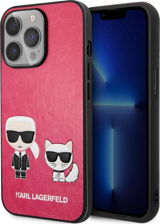 Iconic Karl and Choupette, Violet
