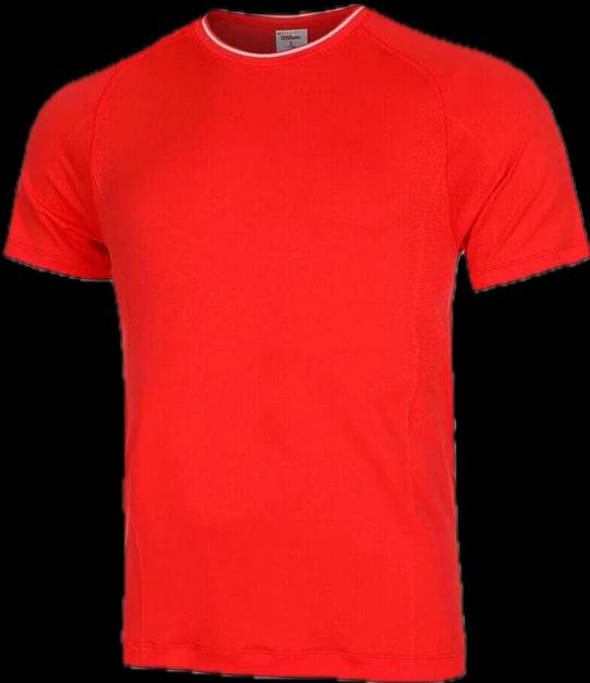 Image du produit Wilson Équipe Seamless Crew Hommes Rouge (S)