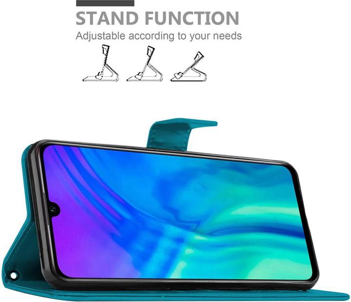 Actual product image Cadorabo Flower Book Cover (Honor 20 Lite)