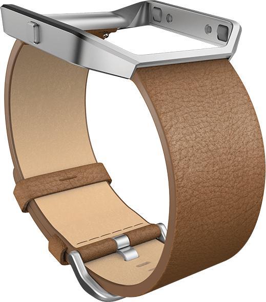 Actual product image Fitbit Blaze Leather Bracelet Large (40 mm, Genuine leather)