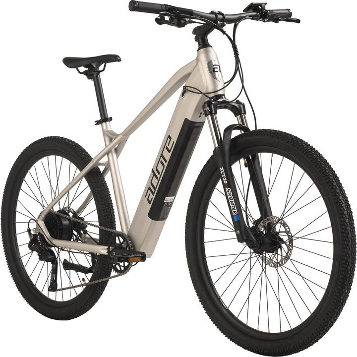 Adore E-MTB 27,5" Alu VTT GV-650 moteur arrière 50NM / 15Ah Brushed Silver matt (48 cm)