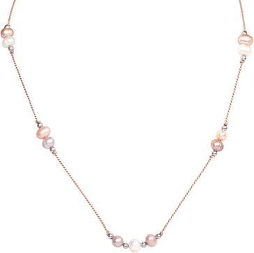 Image du produit Agato Charmant collier à breloques avec perles HE04K3S-LP