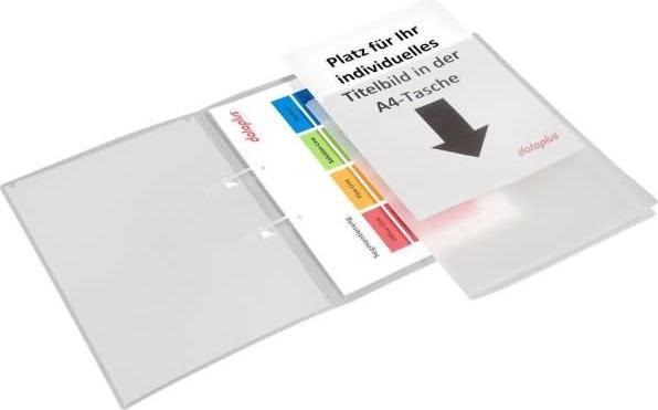 Produktbild Dataplus Schnellhefter-Mappe A4 natur-transparent (A4, 1 x)