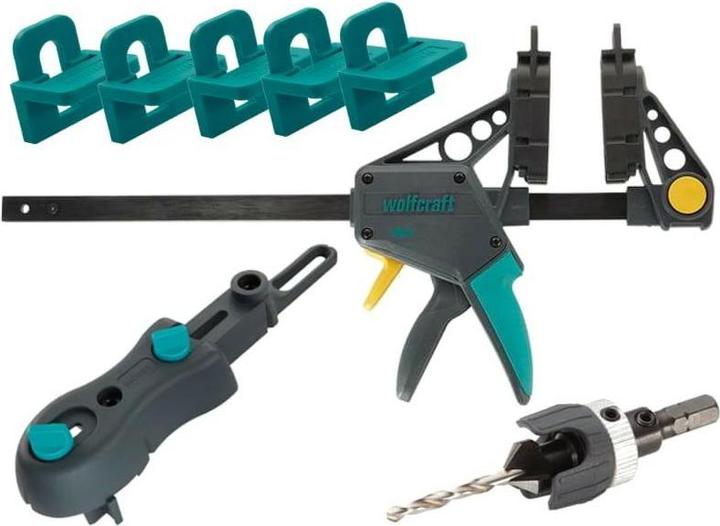 Image du produit wolfcraft wolfcraft 1 Terrassenbau Set 11-tlg. (145 mm)