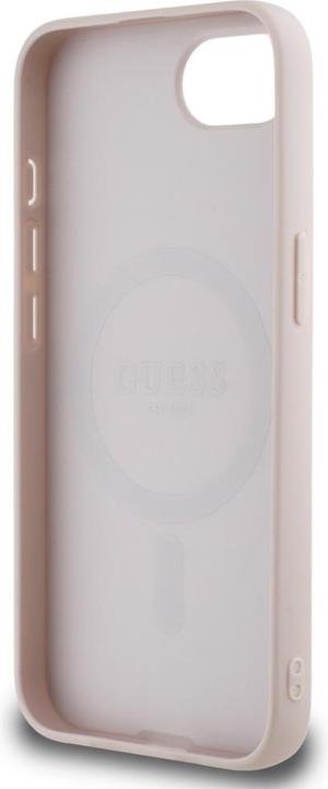 Immagine prodotto Guess - 4G Circle Classic Logo MagSafe (GUHMPSE4P4PGRSGP) - iPhone 16e - Pink (Apple iPhone 16e)