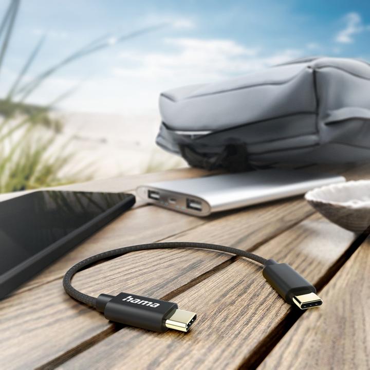 Image du produit Hama USB C — USB C (0.20 m, USB 2.0)