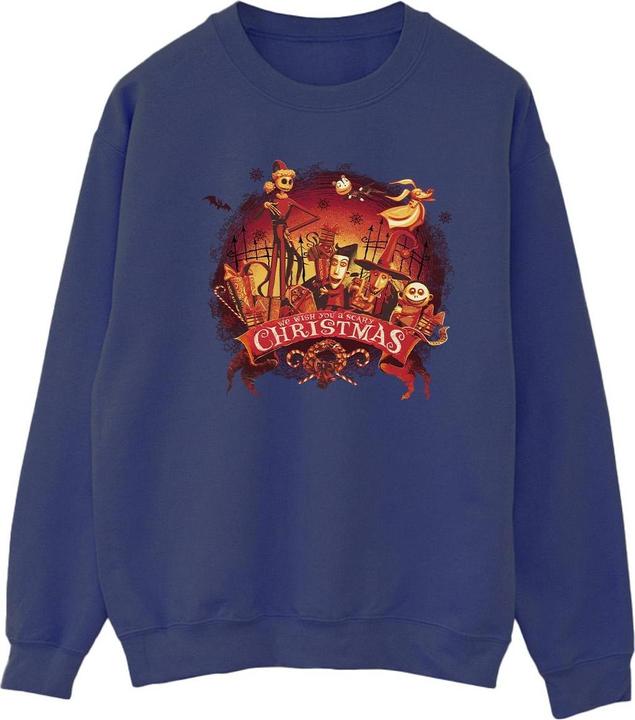Produktbild Disney The Nightmare Before Christmas Scary Christmas Sweatshirt (M)