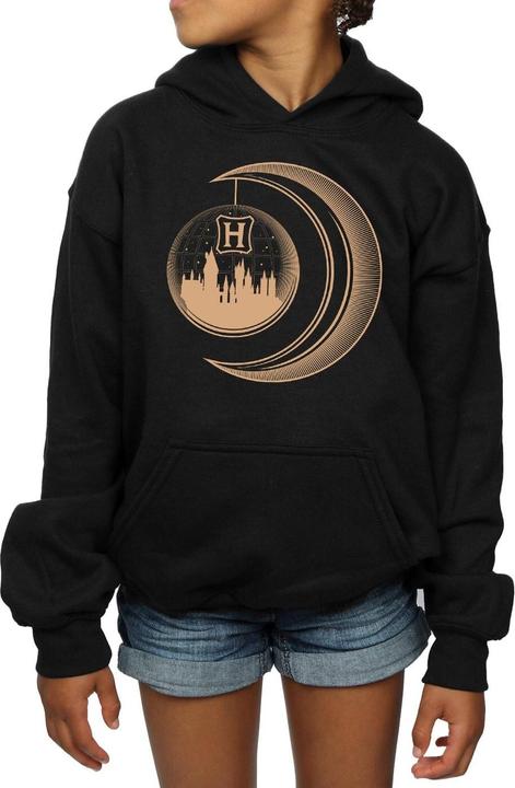 Actual product image Girls Hogwarts Moon Hoodie (116)