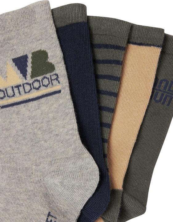 Produktbild Vertbaudet 5er-Pack Jungen Socken OUTDOOR (5er Pack, 27, 30)