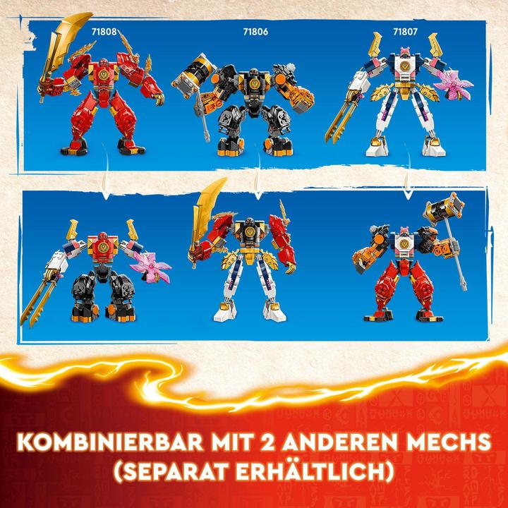 Actual product image LEGO 71808 Kais Fire Mech (71808, LEGO Ninjago)