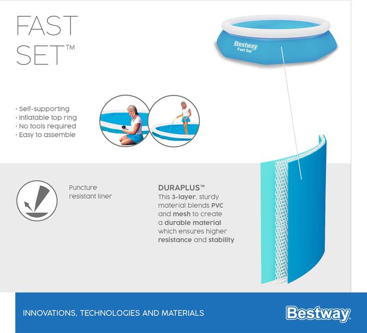 Immagine prodotto Bestway Fast Set (244 x 66 cm)