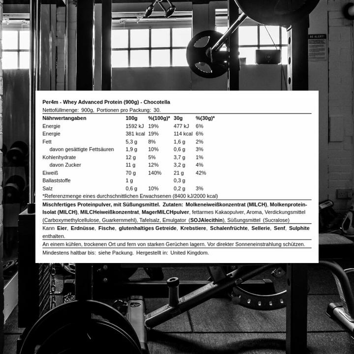 Actual product image Per4m Whey Advanced Protein (Chocotella, 1 pcs., 1069 g)