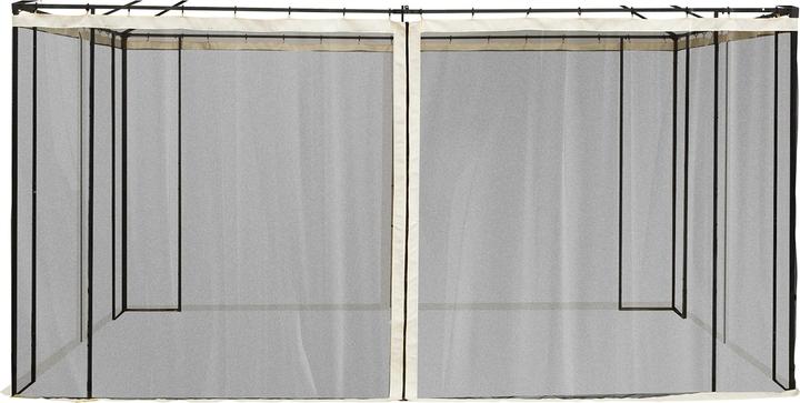 Image du produit Outsunny Moustiquaire pour pavillon 3 x 3 m avec fermeture éclair (352 cm, 352 cm)