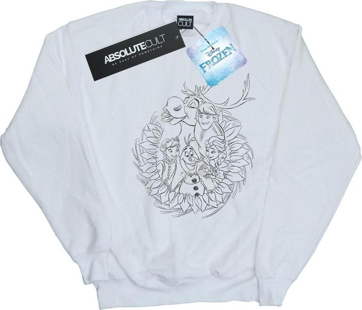 Disney Frozen Friends Wreath Sweatshirt (XL)