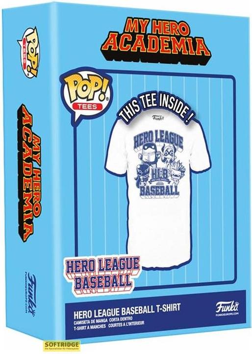 Immagine prodotto Funko My Hero Academia - Maglietta MHA Baseball (EMEA) taglia S (S)