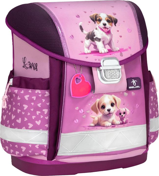 Produktbild Belmil CLASSY Schulrucksack-Set Little Puppies (19 l)