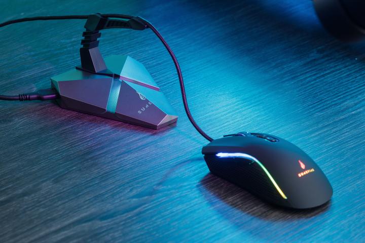 Immagine prodotto SureFire Mouse da gioco a 7 pulsanti Hawk Claw con RGB (Cablato)