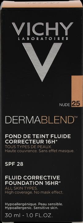 Actual product image Vichy Dermablend (25 Nude)