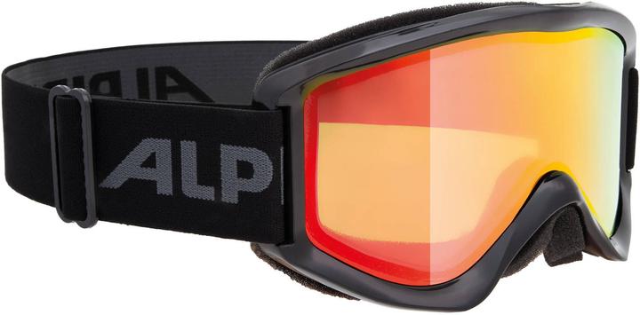 Immagine prodotto ALPINA SPORTS Occhiali da sci Smash 2.0 Multimirror (colore: 839 nero, lente: MIRROR arancione (S2))
