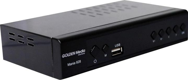 Produktbild Golden Media MANIA 828 (DVB-T2, H.265 + DVB-C) (DVB-T2)