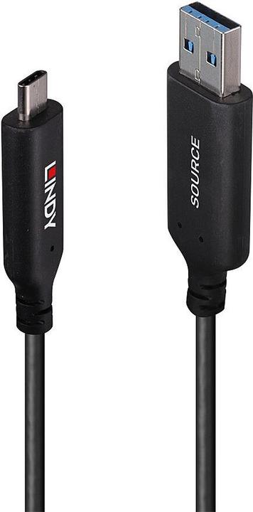 Image du produit Lindy 50m USB 3.2 Gen 1 Typ A an C Hybridkabel (50 m, USB 3.2 Gen 1)