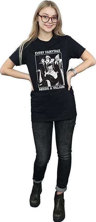 Immagine prodotto Disney T-shirt en coton Femme/Ladies Every Fairy Tale Needs A Villain (Chaque conte de fées a besoin d'un (XL)
