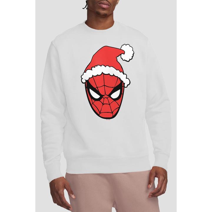 Immagine prodotto Spiderman Felpa Cappello da Babbo Natale Adulto Unisex (L)