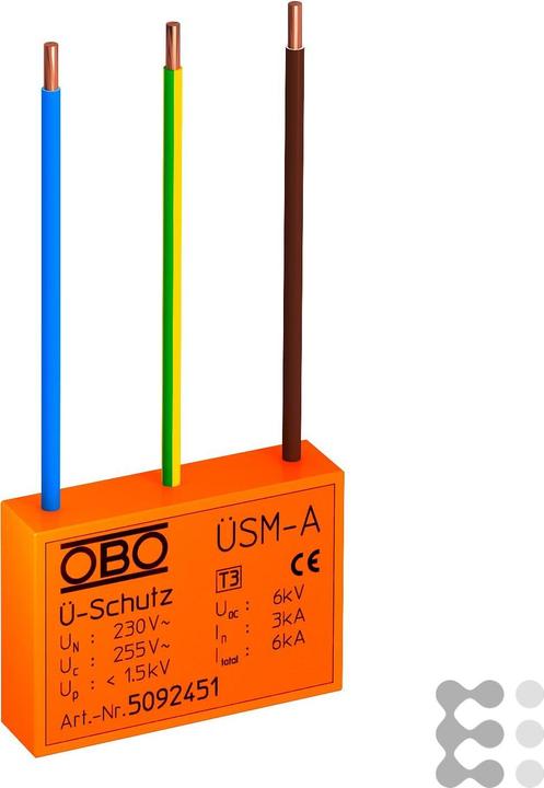 Actual product image OBO Bettermann OBO UESMAovervoltage protection module