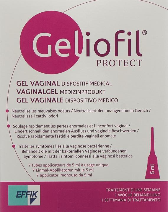 Produktbild Geliofil Vaginalgel Medizinprodukt (7x5ml) (35 ml, Intimgel)