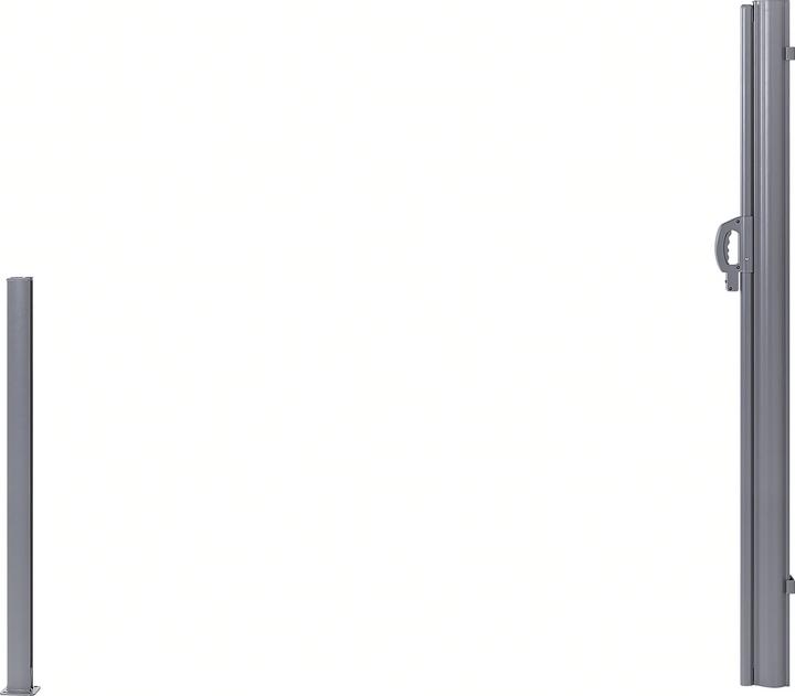 Actual product image Beliani Side awning graphite grey extendable 160 x 300 cm DORIO (3.05 m)