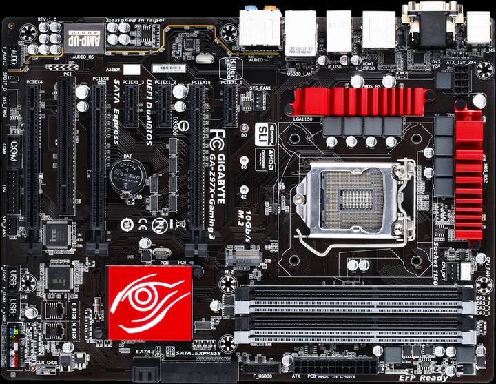 Actual product image Gigabyte GA-Z97X-Gaming 3 (LGA 1150, Intel Z97, ATX)