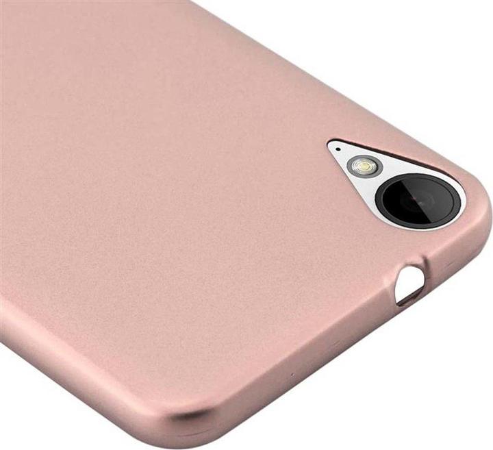 Actual product image Cadorabo TPU Matt Metallic Cover (HTC Desire 10 Lifestyle, HTC Desire 825)