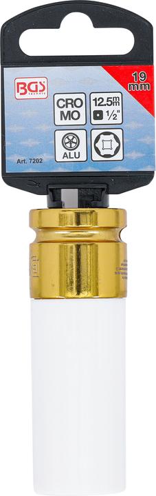 Actual product image BGS Protective Impact Socket 12.5 mm (1/2") Drive 19 mm (19 mm)