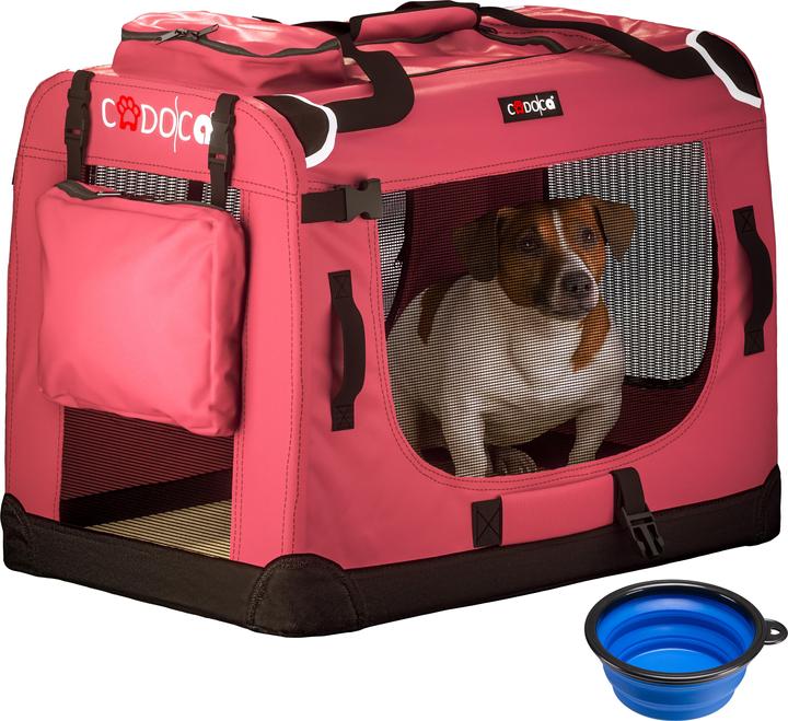 Produktbild Cadoca Hundetransportbox (Hund, Faltbar)