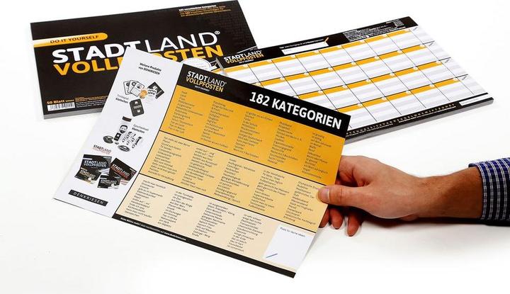Actual product image Denkriesen City Land Full of Bollocks - Do It Yourself Edition - Your Game (German)
