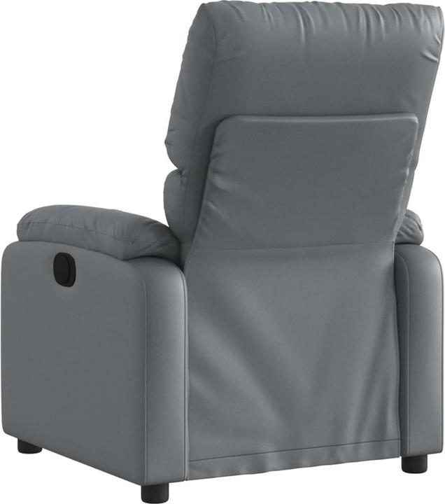 Immagine prodotto VidaXL Sedia da massaggio in similpelle grigia,Colore: Grigio, Materiale